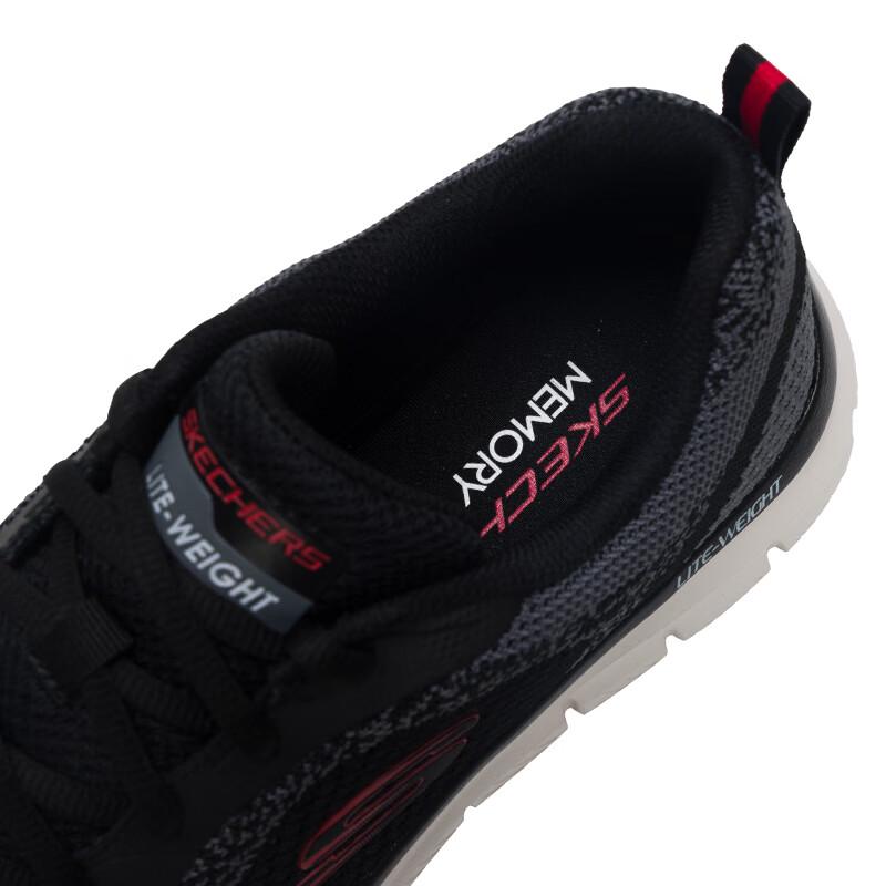 Skechers Мужская дышащая обувь для бега и повседневной носки с амортизацией
