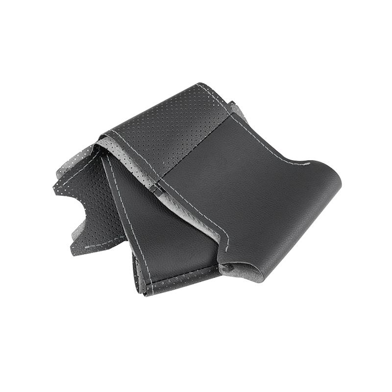 Оплетка рулевого колеса для Honda Civic 8th MK8 2005 2006 2007 2008 2009 2010 2011 Автомобильный руль сшитый вручную кожаный чехол