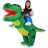 Надувной костюм Гуфи Динозавра на Рождество с большой головой и согнутым хвостом
