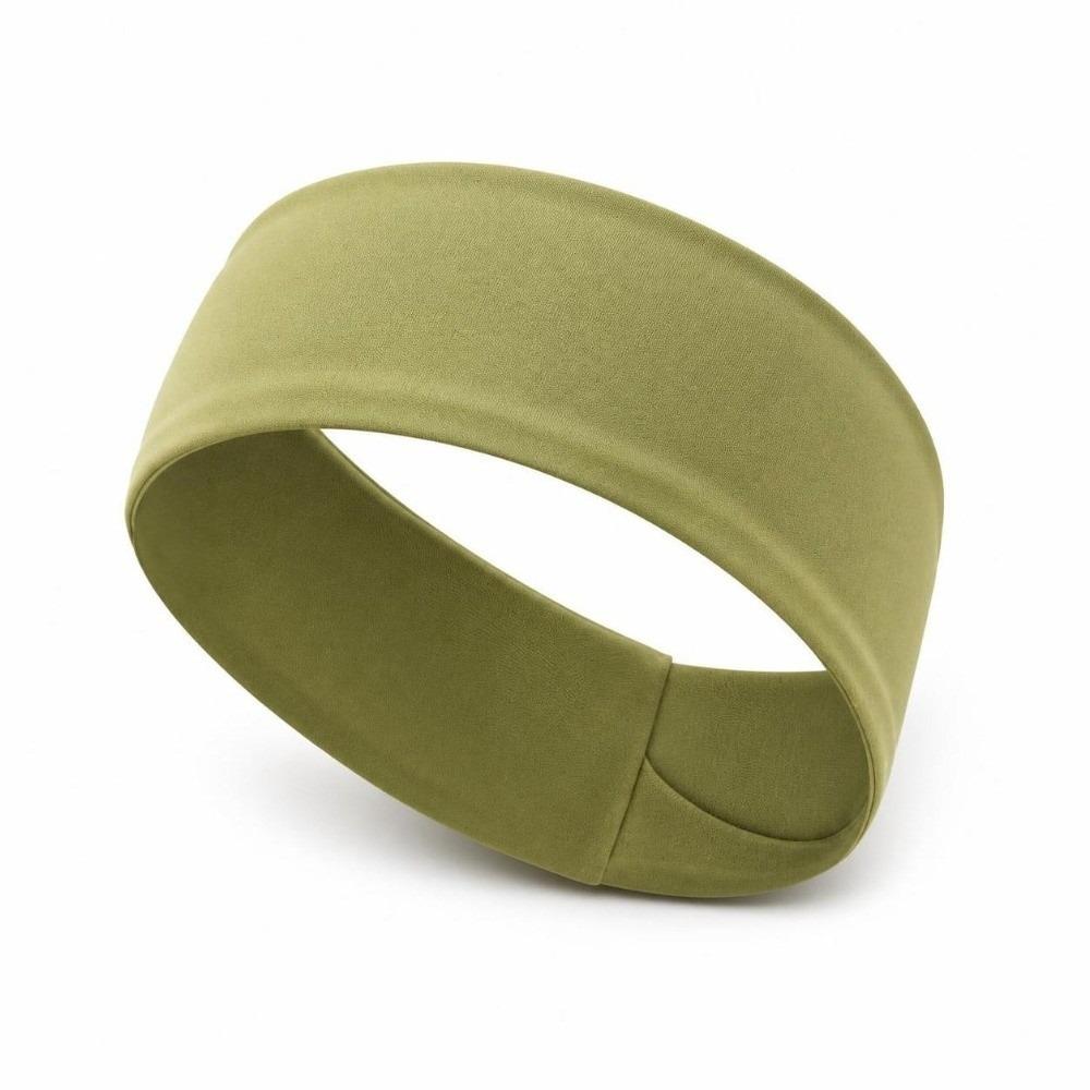 Solid Color Yoga Headbands Hair Fixing Hole Fitness Hair Bands Sports Headbands Workout Use