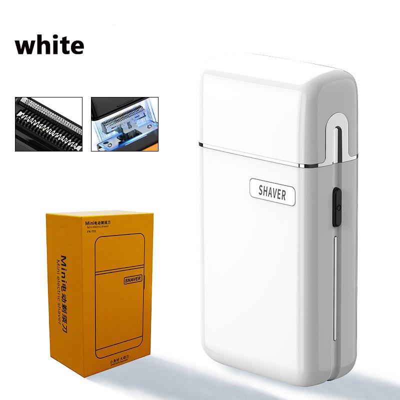 Электробритва MOTAWISH Mini с возвратно-поступательным движением и двумя лезвиями, аккумуляторная бритва Type-C, моющаяся для всего тела, портативная бритва