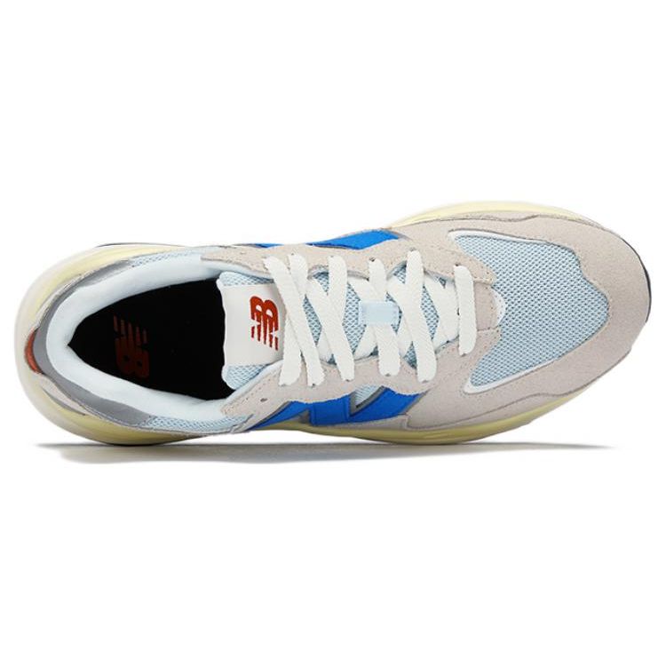 New Balance Nb 5740 Ретро Ткань Замша Низкий Верх Повседневные Кроссовки для Бега Унисекс кроссовки Серый Синий M5740LLA