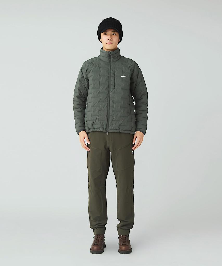 Snow Peak Stretch Double Weave Insulation Jacket Outerwear Jacket Insulated GREY XL SPF-JK-25AU905 Men's Women's