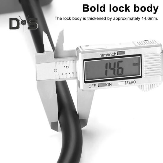 Сверхпрочный U-образный велосипедный замок, антипорезной велосипедный замок из легированной стали с монтажным кронштейном, комбинированный велосипедный замок для электровелосипедов, мотоциклов