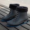 Waterproof Rain Boots for Men Rubber Shoes Fishing Husband Galoshes PVC Ankle Water Boots Man Work Safety Shoes Botas De Lluvia