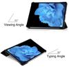 Чехол Funda для Xiaomi Redmi Pad 10,6 дюйма, ультратонкий, тройной, умный чехол с подставкой и автоматическим пробуждением/сном