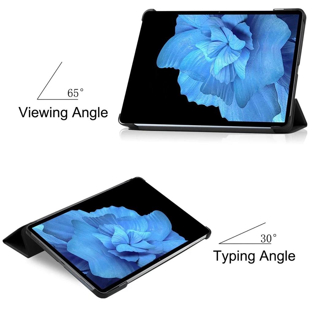 Чехол Funda для Xiaomi Redmi Pad 10,6 дюйма, ультратонкий, тройной, умный чехол с подставкой и автоматическим пробуждением/сном