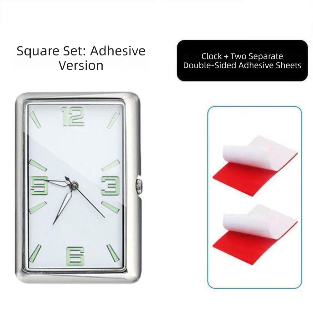 Светящаяся стрелка Часы для автомобиля Легкий дизайн Кварцевые аналоговые часы Автомобильные кварцевые часы Интерьер автомобиля