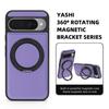 For Google Pixel 10 Pro/Pixel 10 Case with Ring Kickstand Magnetic Case PU Leather Back Cover