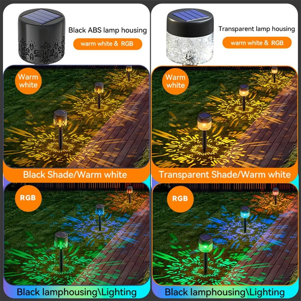 Солнечные уличные фонари, садовые лампы, водонепроницаемые, на солнечных батареях, пейзажные дорожки, уличные для двора, двора, лужайки, патио, декоративные
