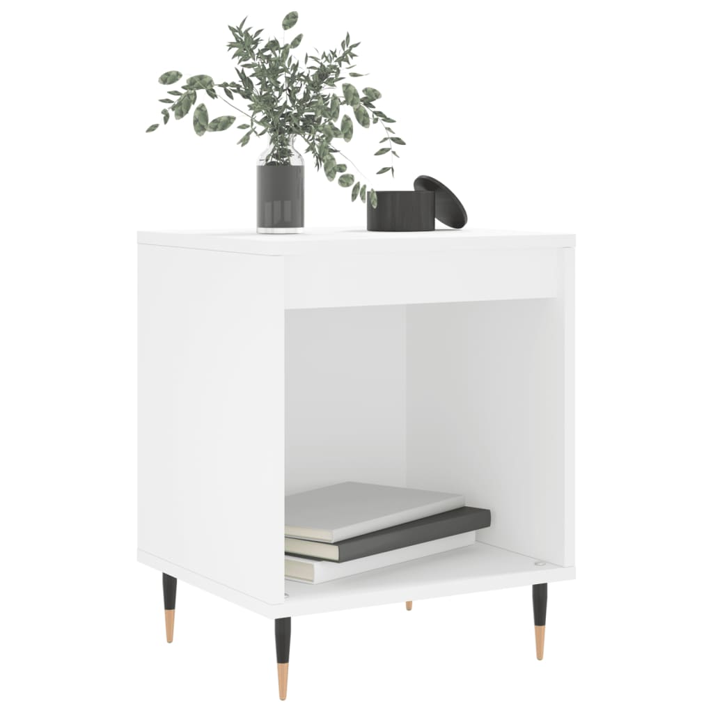 Nightstands 2 pcs White 40 x 35 x 50 cm Engineered Wood