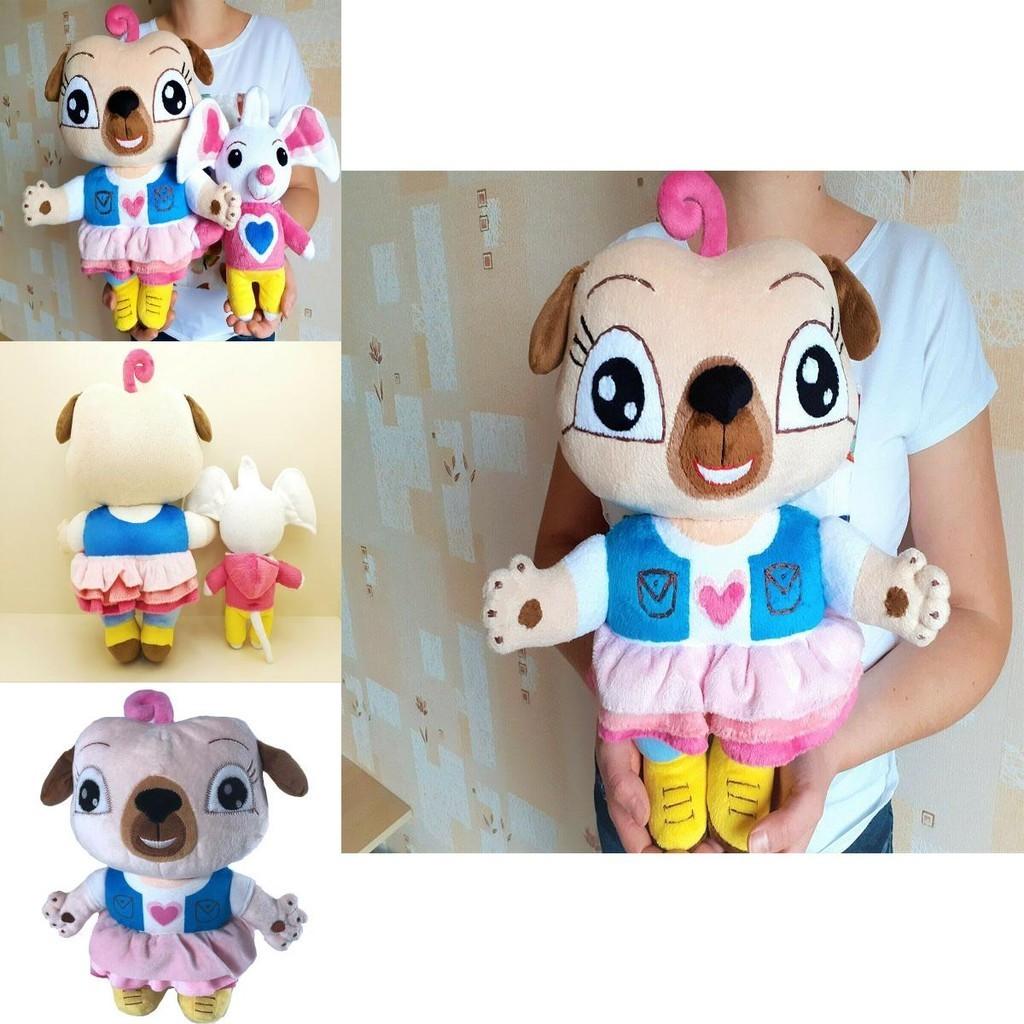 Мягкий набор плюшевых игрушек Чип и Картошка Мопс Мышь Кукла