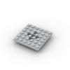 MOC 1 шт. 73110 Модифицированная пластина 6x6 Набор строительных блоков с 5 отверстиями для штифтов Пластина Деталь Кирпич Идея для DIY Частица Детский Подарок на День Рождения
