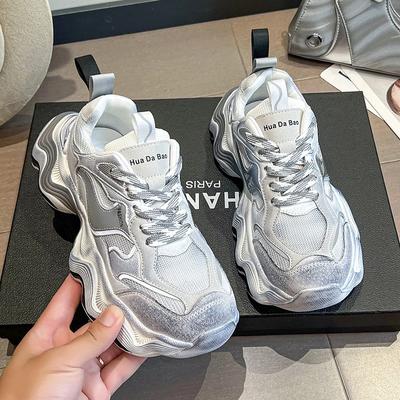 Модная осенняя обувь для женщин на шнуровке, повседневная, износостойкая, 2024, высококачественная, модная женская обувь из вулканизированной кожи Zapatillas Mujer