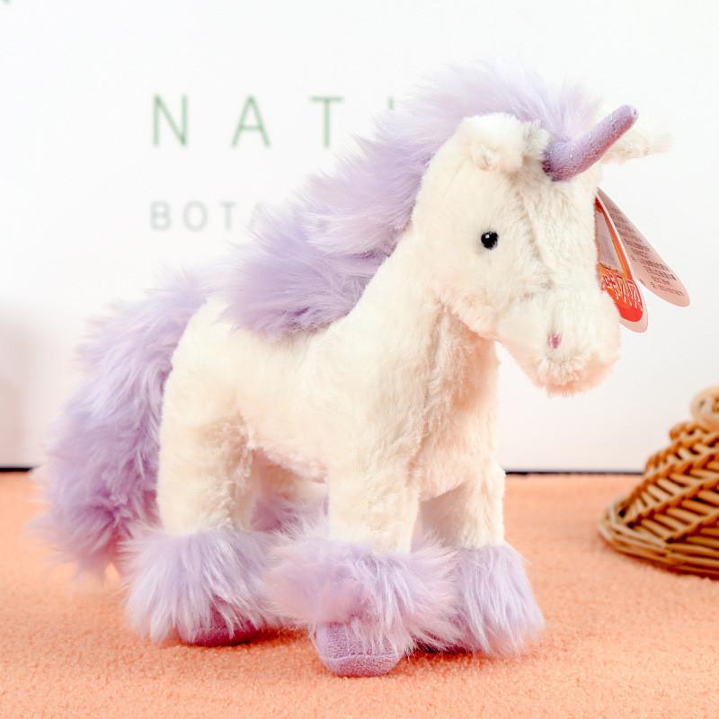 Unicorn Stuffed Toy With Cotton Filling For Gift And Collection