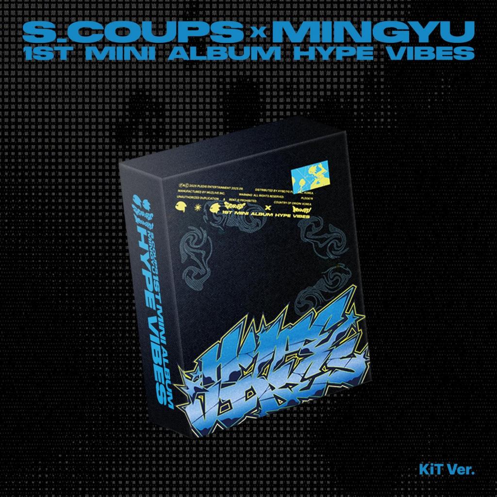 (KiT Ver.) S.COUPS X MINGYU of SEVENTEEN (SVT) [HYPE VIBES] 1st Mini Album