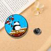 Four Seasons Chinese Style Panda Brooch Craft Giant Panda Shape Badge  Fans Gifts