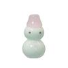 Castle Enterprise Cute Glass Craft Petit Series Snowman (Pink)