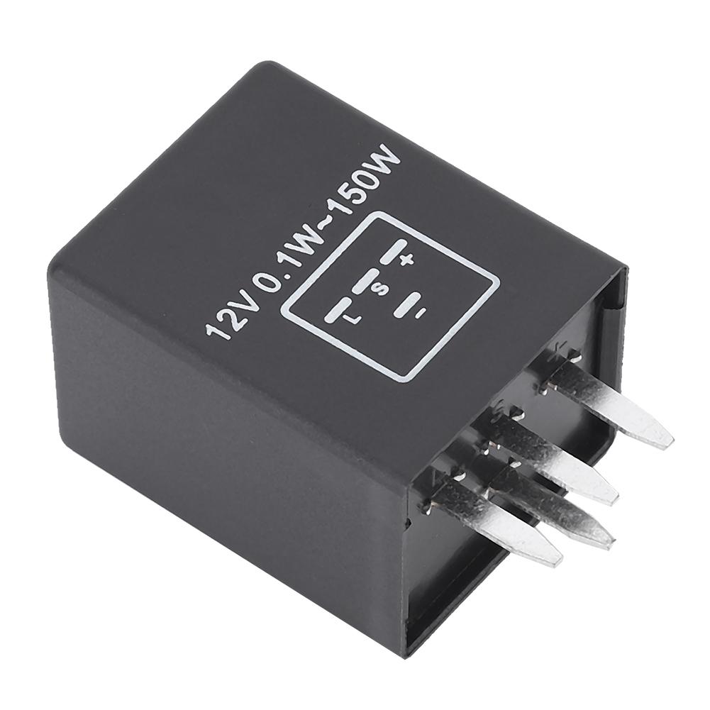 4 Pin LED Flashing Relay, 12V 24V, 400 Working Hours
