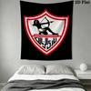 Zamalek SC Wall Tapestry Aesthetic Wall Hanging Printed Fabric Blanket Decorative Tapestries for Bedroom Living Room Home Decor