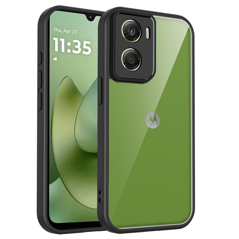 Для Motorola Moto G06 Чехол-аккумулятор Чехол для телефона Moto G06 Защитная крышка Воздушная подушка Ударопрочный Силиконовый бампер Прозрачная Матовая задняя крышка Жесткий