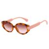 New Retro Tortoiseshell Gradient Cat Eye Women Sunglasses Luxury Brand Two Color Frame Design Men Casual Sun Glasses Uv400