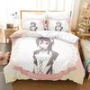 Аниме Kaichou wa Maid-sama Усуи Такуми Мисаки Комплект постельного белья для мальчиков и девочек Размеры Twin Queen Мягкое пододеяльник Наволочка Постель Мальчики