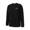Adidas SS25 Fashion Comfortable Soft Versatile Long Sleeve T-Shirt Unisex Tops Black JL5908