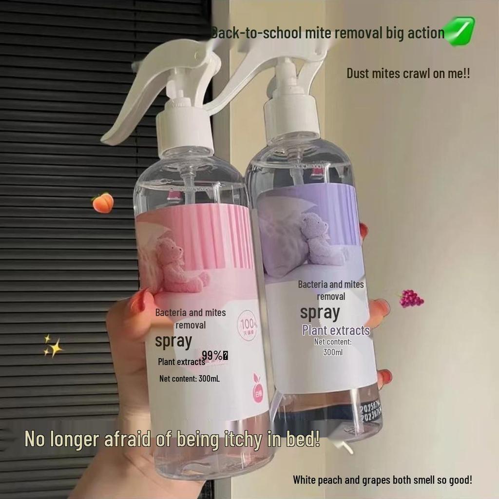 Plant-Based Anti-Mite Spray: Bacteria & Odor Remover