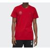 adidas Футболки Мужские Светло-алый Круглый вырез Умеренный Прямой крой FU6220