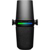 Динамический микрофон Shure Mv7i  Аудиоинтерфейс Черный  Поддержка 2 каналов Максимальная