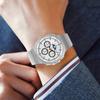 Business Titanium Strap for Samsung Galaxy Watch 8/9 44 40mm 8 Classic 46mm Luxury Metal Band for Galaxy Watch Ultra/Ultra2 47mm Bracelet