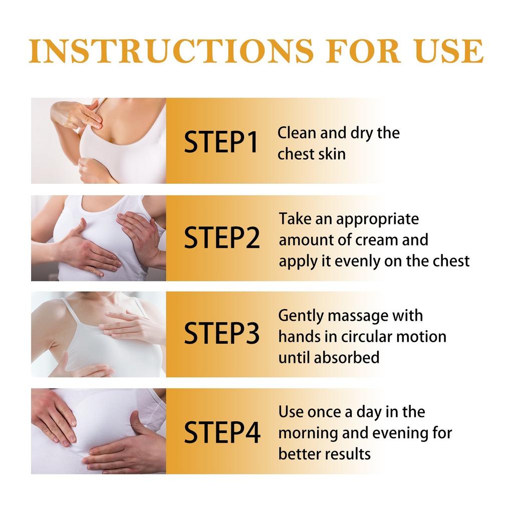 Papaya And Extract, Body Milk Sculpture, Gently Moisturizing Skin And Breast Care