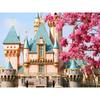 Полный дрель 5D Алмазная картина Вышивка крестиком Модная мозаика Стразы и украшение замка