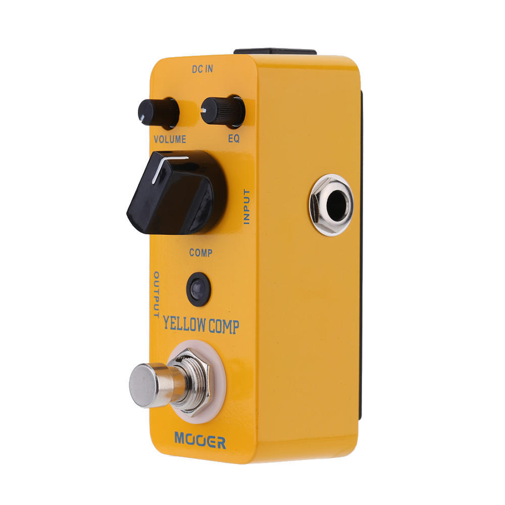 Mooer Yellow Comp Micro Mini Оптический компрессор Педаль эффектов для электрогитары True Bypass