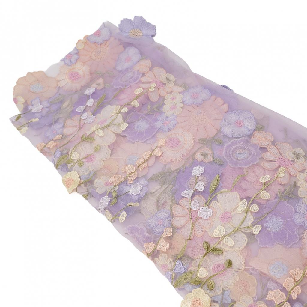 Разнообразие особенностей кружевной ткани для одежды S