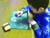 Nihon Rikagaku Small Blackboard A4 Green SB-GR