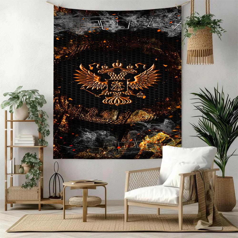 Russian Theme Wall Decor Tapestry Art For Pet Memorial Birthdaywedding Party Backdrop Family Gift