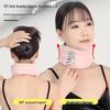 Nylon Neck Warmer & Corrector: Anti-Head Down Cervical Support Device for Home Physiotherapy