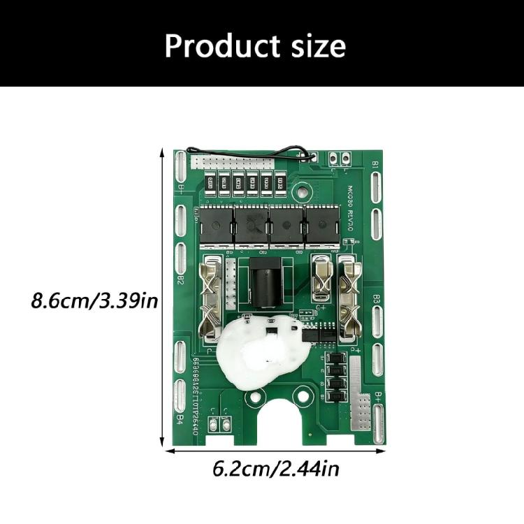 High Efficiency 21V 6 a Charging Battery Protections Board for Power Tool Battery Safety Durability in Diverse Application