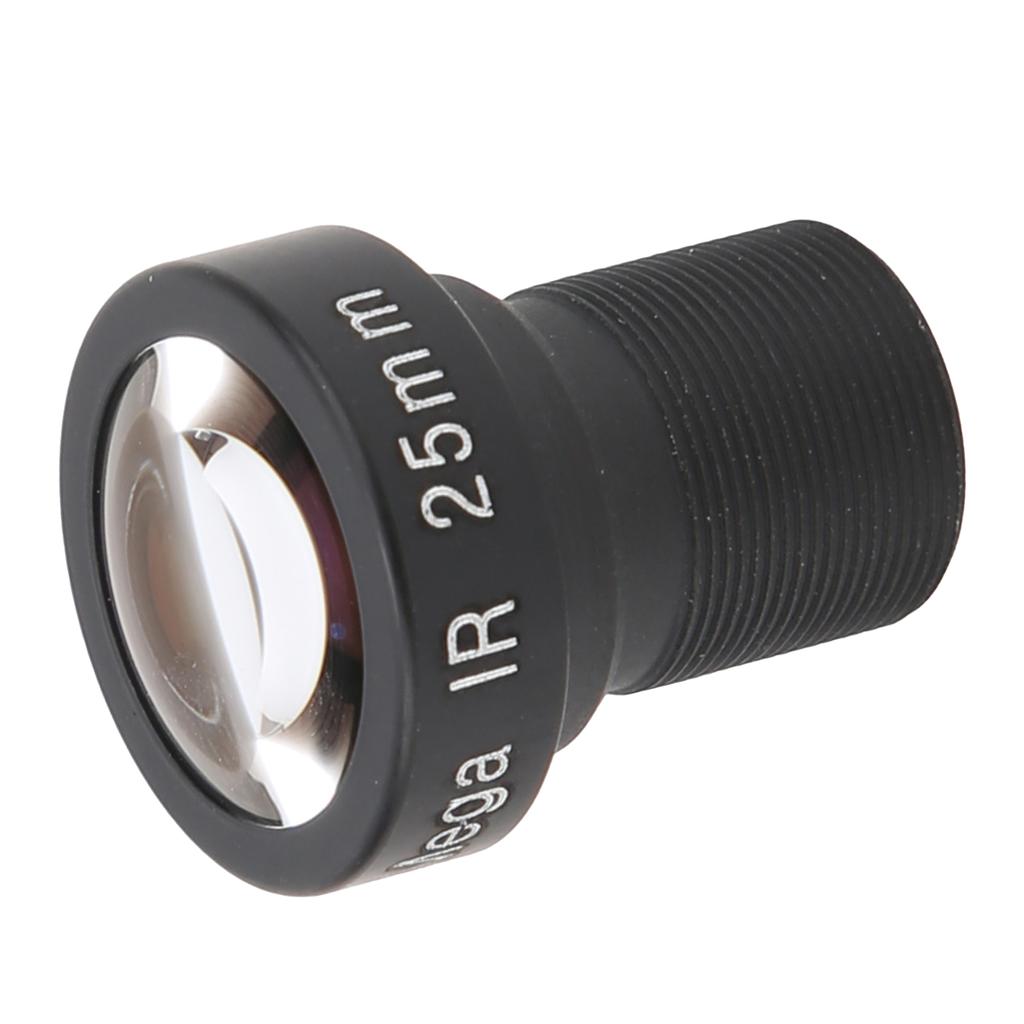 Single Board Computer IP Camera Lens 5MP 25mm Optical Focal Length M12xP0.5 Interface F1.7 Luminous