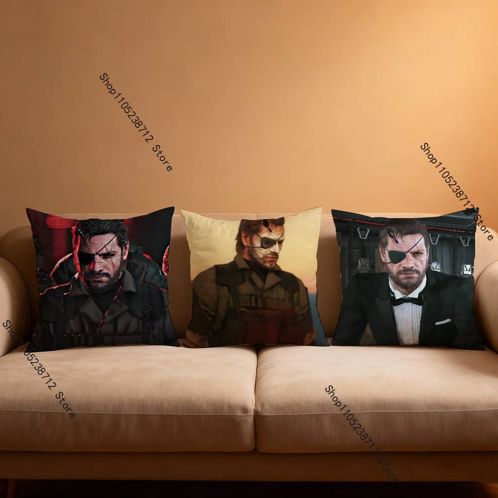 M-Metal Gear Solid Рейден Наволочка Плюшевая Ткань Мягкая Наволочка Двусторонний Принт Подушка для Дивана Плед
