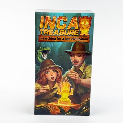 Стратегическая настольная игра «Поиск сокровищ инков» для 3-8 игроков Карта