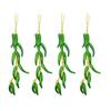 Artificial Vegetables String Simulated Vegetable Garland Realistic Decorative Fake Veggies for Home Farmhouse Kitchen Farm Party Wall Decoration