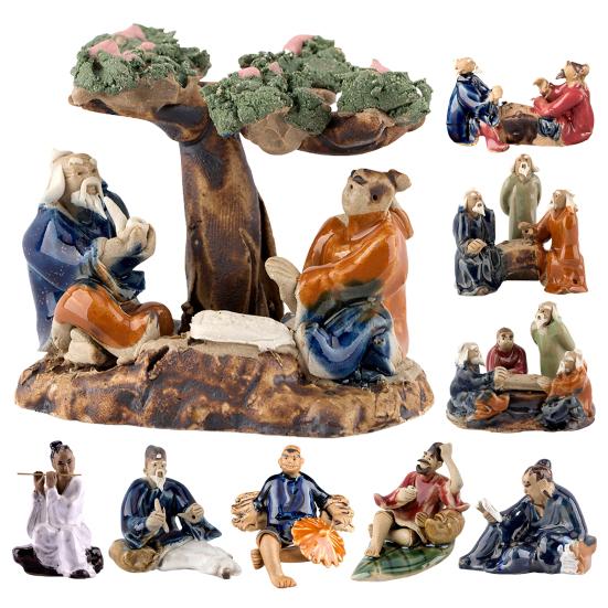 Мини-статуэтки, настольные модные украшения, реалистичные вечерние домашние имитационные куклы, игрушки, украшения