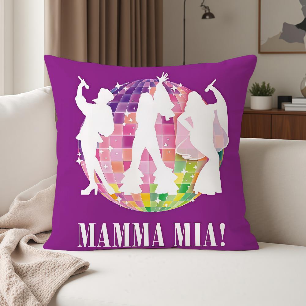 Movie Mamma Mia Pillow Case Suitable For Bedrooms Living Rooms Cars Home Decoration