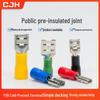 CJH FDD2 Series Female Pre-insulated Sheet Pin Terminal Block (6.3/4.8)