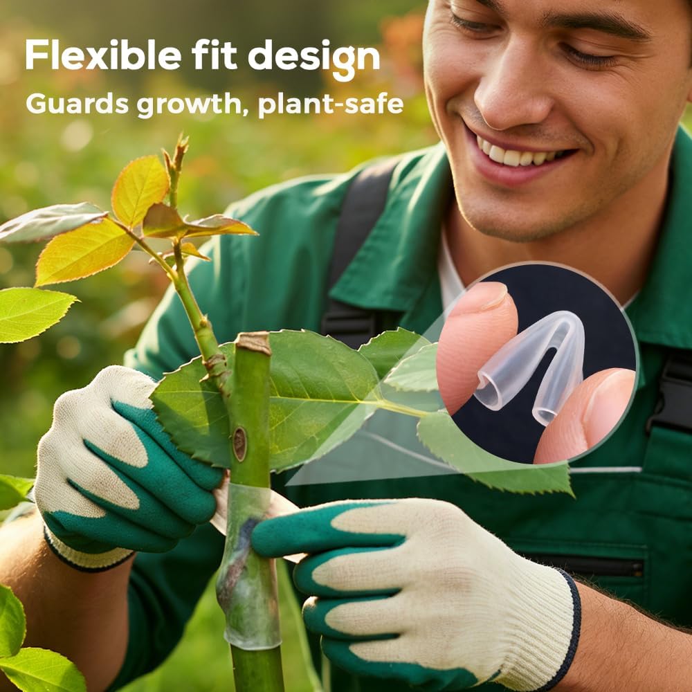 100PCS Fruit Tree Grafting Casing Grafting Device Fruit Tree Flower Grafting Casing Grafting Special Casing Grafting Special