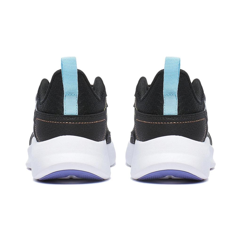 Кроссовки Li Ning Kids Ling Yue 3.5 удобные, амортизирующие, прочные, с низким верхом, детские кроссовки черные YKNT090-1