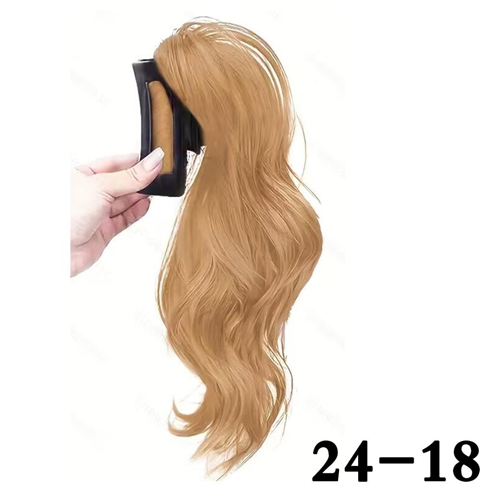 MISS WIG Синтетические 12-дюймовые большие зажимы для волос в хвосте, короткие волнистые заколки для волос, парик для женщин, для вечеринок